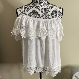 Cold shoulder blouse